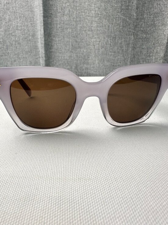 NEW Bvlgari B.zero1 BV40013I Sunglasses Lilac Ombre Brown main image 5